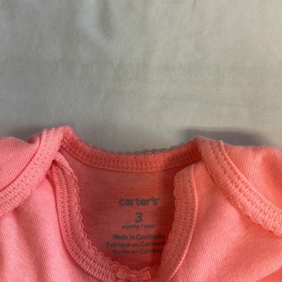 Carter’s - NWOT - Baby One Piece Set - Pink, White, blue - Picture 5 of 11